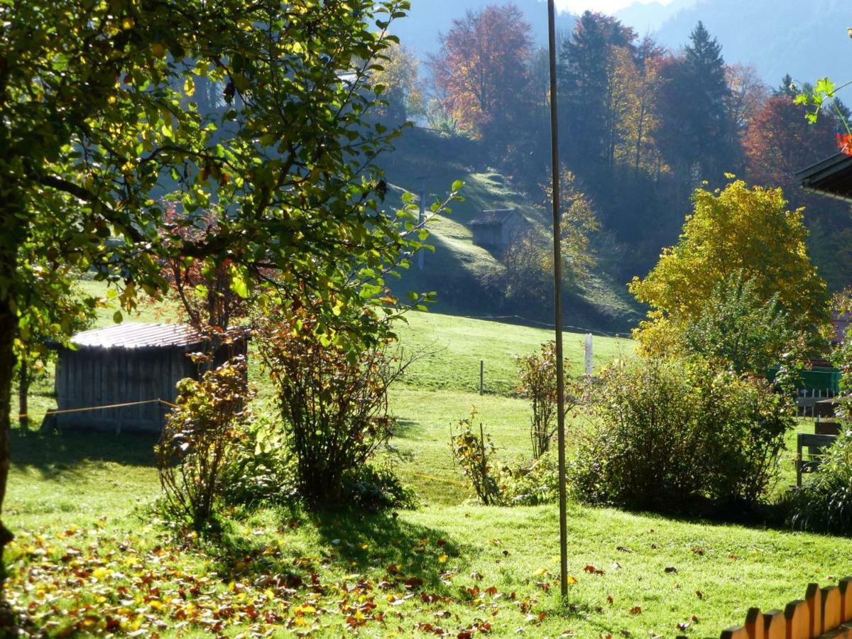 Apartmán Haus Rosenbaechle Bad Hindelang Exteriér fotografie